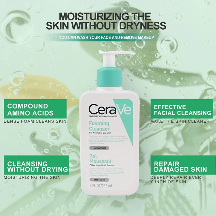 محصول مراقبت پوستی فوم پاککننده Cerave