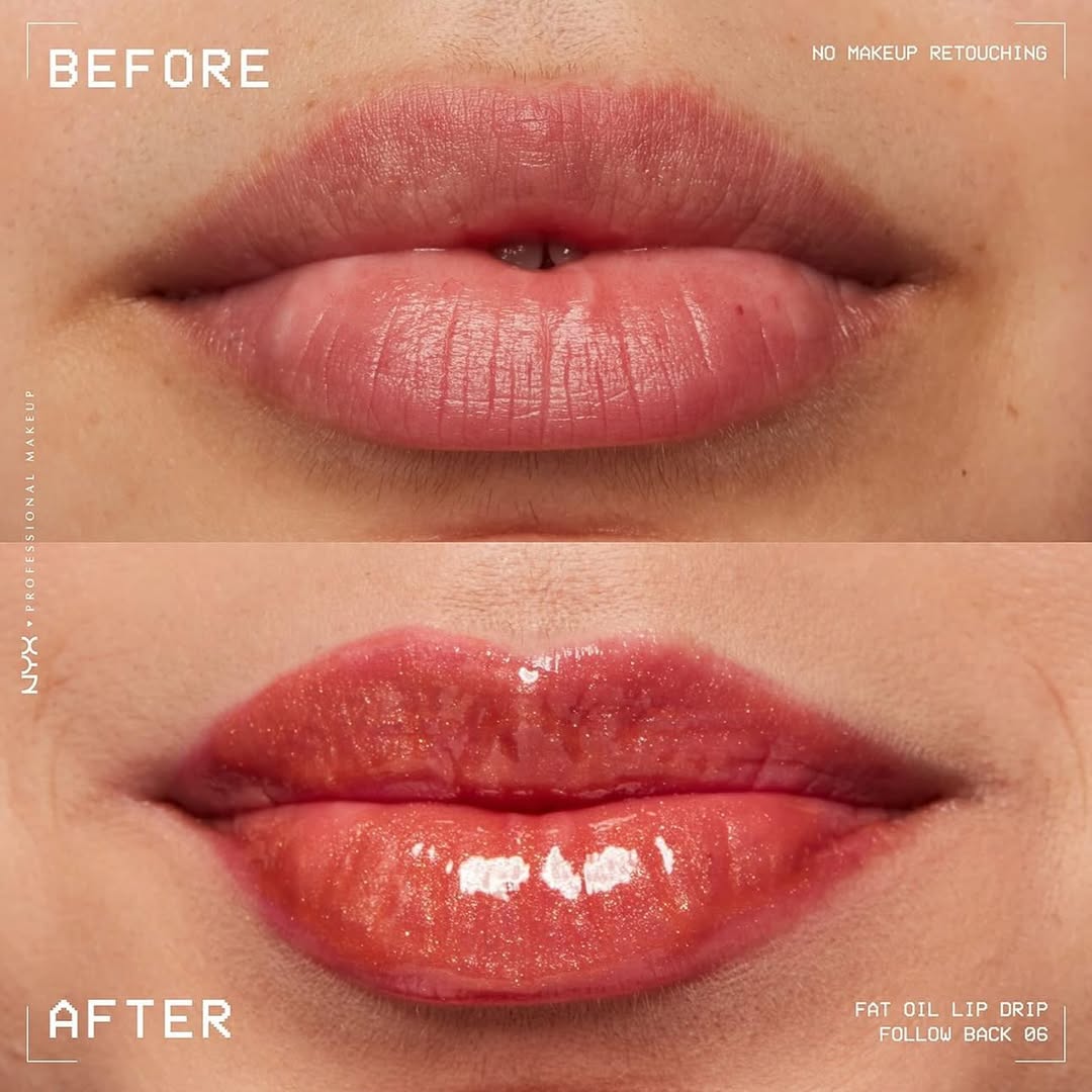 خرید لیپ اویل NYX رنگ Follow back