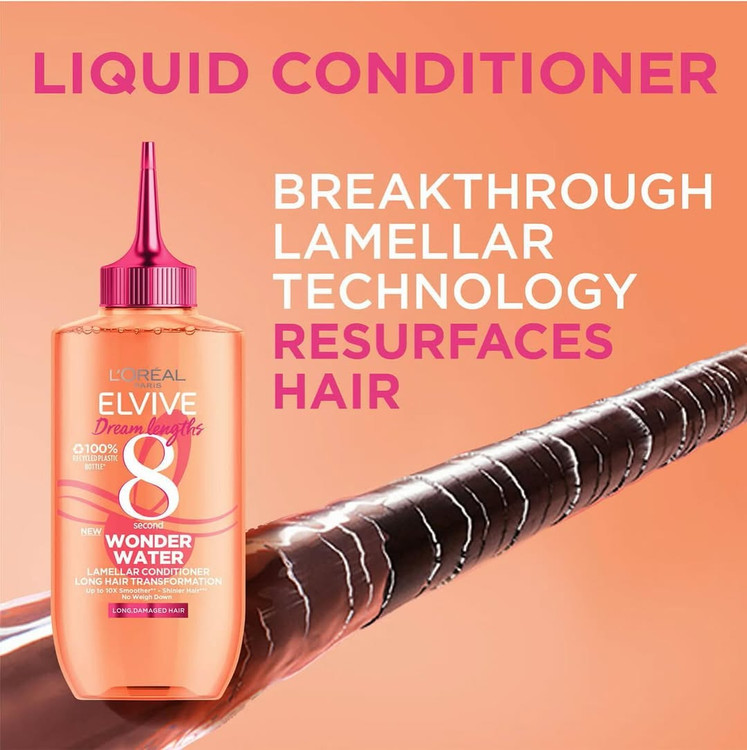 سرم آبرسان و ترمیمکننده مو لورآل پاریس حجم ۲۰۰ میلیلیتر