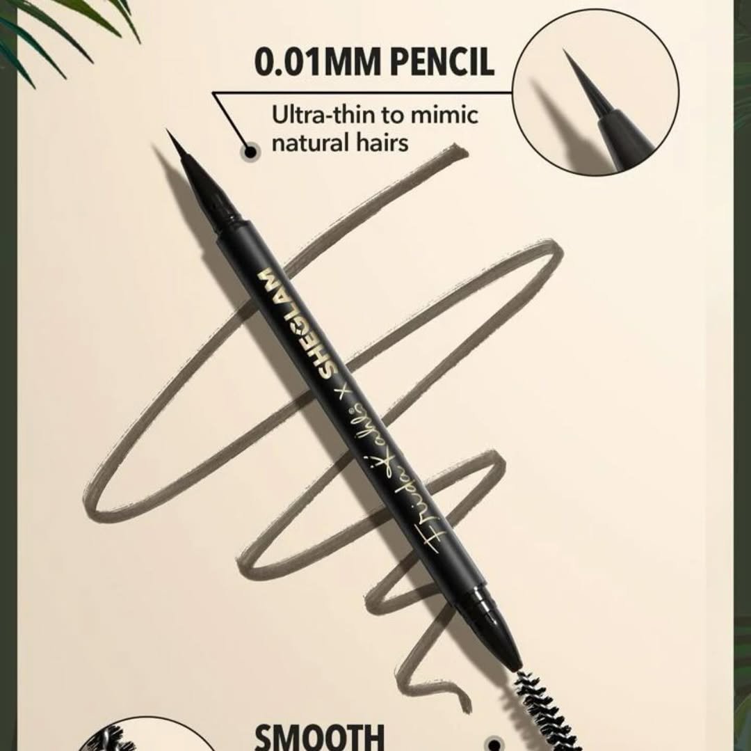 مداد ابرو مایع شیگلم رنگ Taupe با طراحی نوکتیز و دقیق