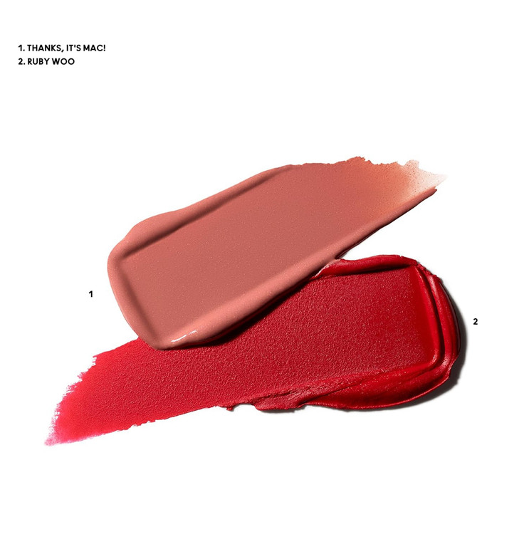 پک دوگانه MAC برای پوشش مات و براق