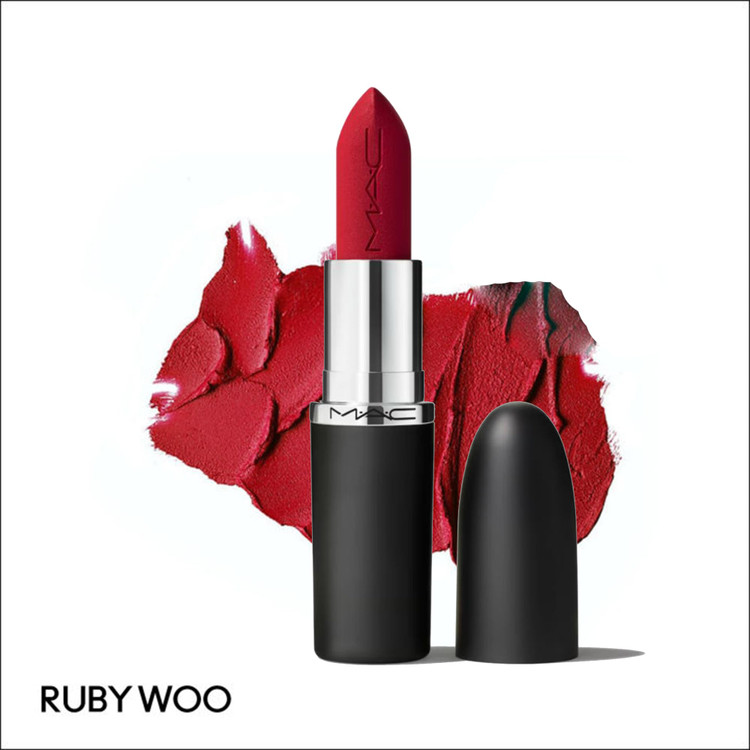 بستهبندی رژ مک رنگ Ruby Woo