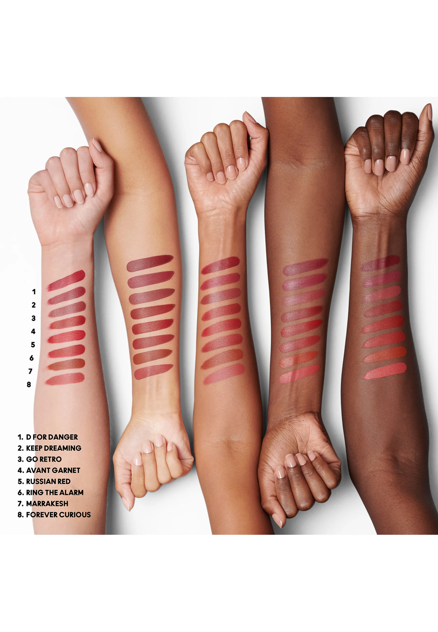 رژ لب فول‌سایز MAC رنگ فوراور کیوریوس