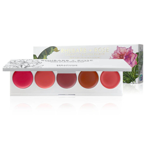 Seraphine Botanicals Lip & Cheek Cream Palette پنج رنگ کرمی