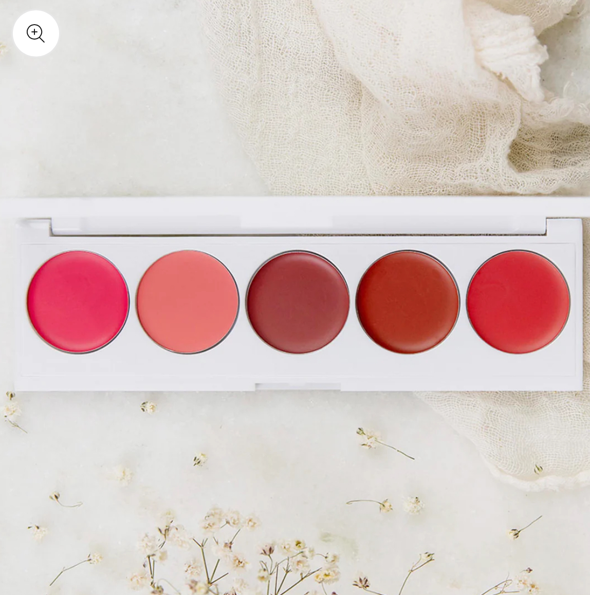 پلت رژلب و گونه کرمی Seraphine با روغن گل‌شب‌تاب