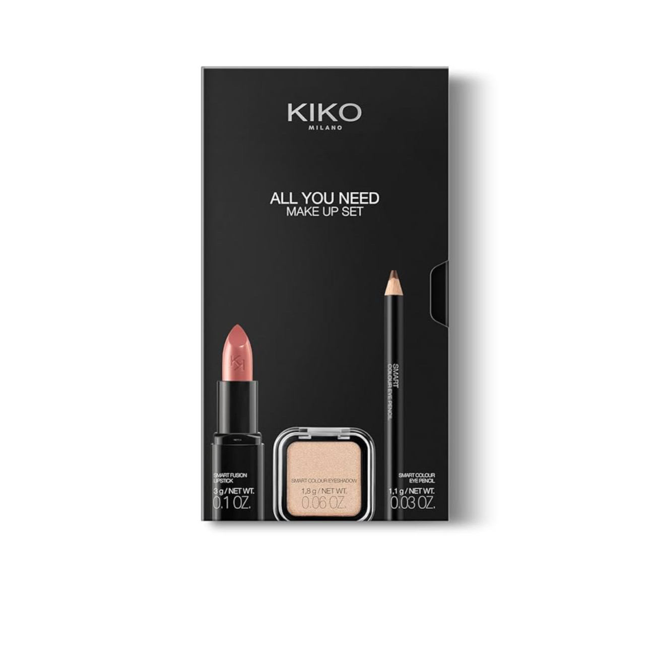 KIKO Milano Smart Fusion Lipstick 405 همراه مداد و سایه
