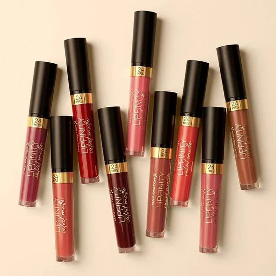 Max Factor Lipfinity Velvet Matte 24Hr Lipstick shade 065 Vanity Brown
