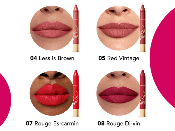 مداد رژلب ضدآب بورژوا Bourjois Velvet Lipstick Pencil رنگ 04
