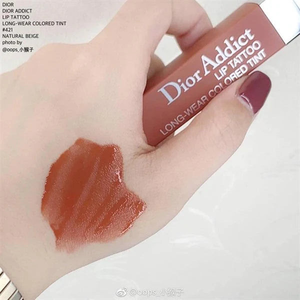 Dior Addict Lip Tattoo 6ml Shade 421 Natural Beige – رژ لب تتو