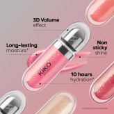 لیپ گلاس کیکو شماره 48 – Kiko 3D Hydra Lipgloss 48