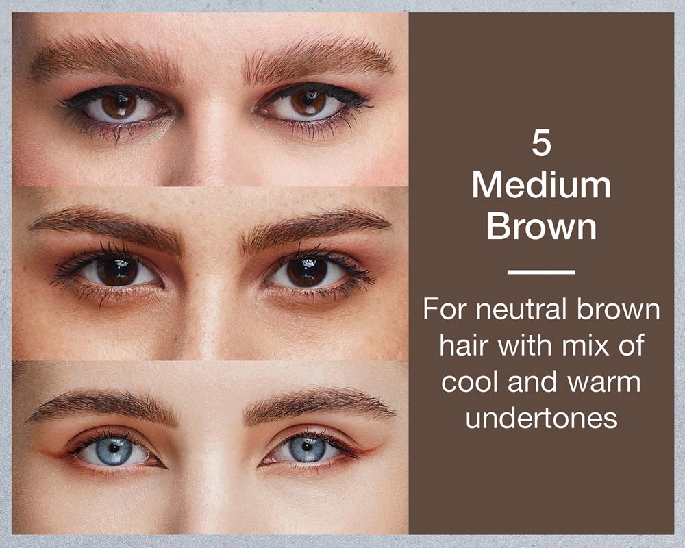 مداد ابرو میکرو هدی بیوتی Huda Beauty BombBrows Microshade رنگ 5 Medium Brown