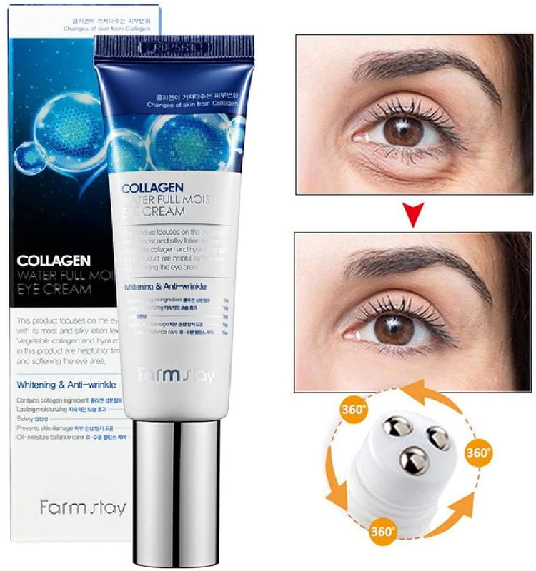 سرم دور چشم کلاژن Collagen Water Full Moist حجم ۲۵ میل