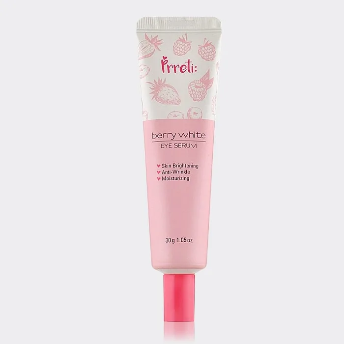 سرم دور چشم Berry White برند prreti محصول کره ۳۰ میل