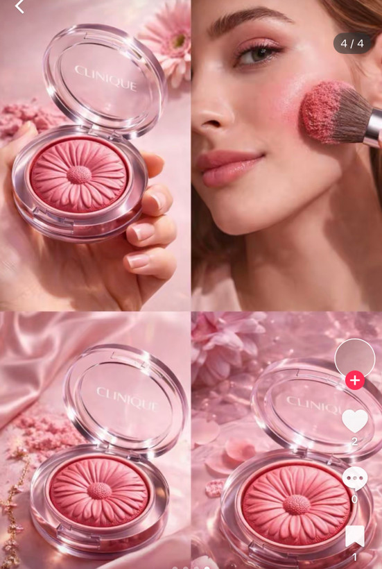 رژگونه کلینیک مدل Cheek Pop رنگ 12 Pink Pop فولسایز ۳.۵ گرم