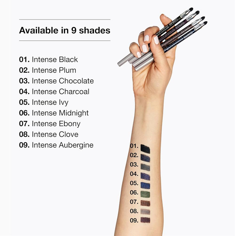 مداد چشم کلینیک شماره 01 Intense Black مینی سایز