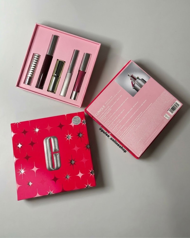 پک ۵ تایی محصولات لب کلینیک – Clinique Lip Collection فولسایز (بدون جعبه)