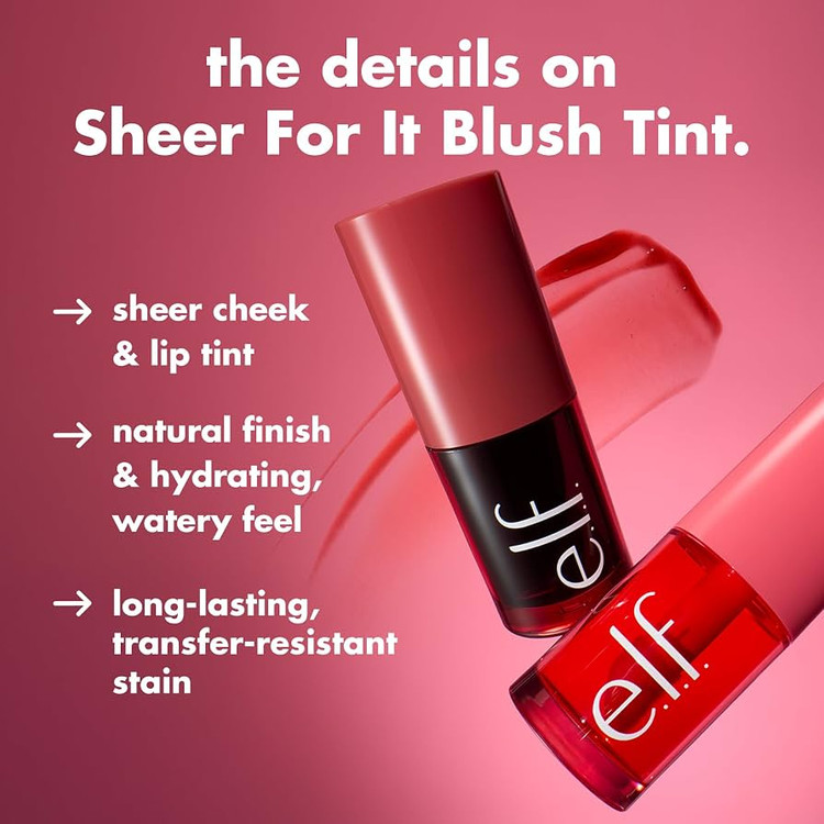 تینت لب و گونه الف مدل Sheer For It رنگ Cherry Cola فولسایز