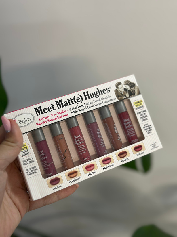 ست ۶ عددی رژلب مایع مینی مات و ماندگار دبالم مدل Meet Matt(e) Hughes