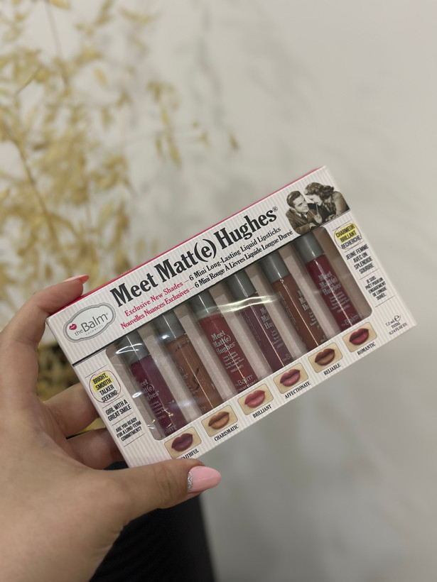 ست ۶ عددی رژلب مایع مینی مات و ماندگار دبالم مدل Meet Matt(e) Hughes