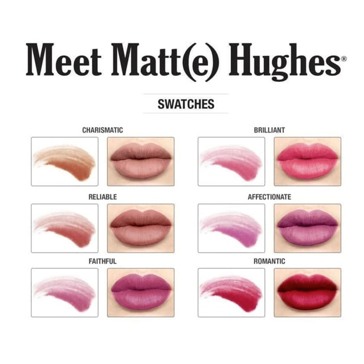 ست ۶ عددی رژلب مایع مینی مات و ماندگار دبالم مدل Meet Matt(e) Hughes